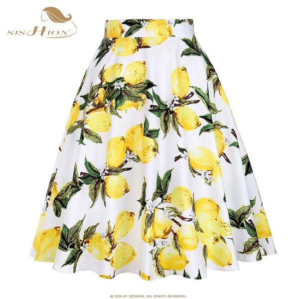 skirts sishion fruit print lemon skirt white and yellow cotton summer knee length swing 50s vintage bottoms pleated, Black
skirts sishion fruit print lemon skirt white and yellow cotton summer knee length swing 50s vintage bottoms pleated, Black