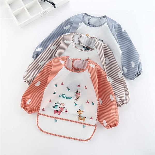 pudcoco baby children art smock feeding bib apron pocket waterproof cloths long sleeves with food catcher
pudcoco baby children art smock feeding bib apron pocket waterproof cloths long sleeves with food catcher