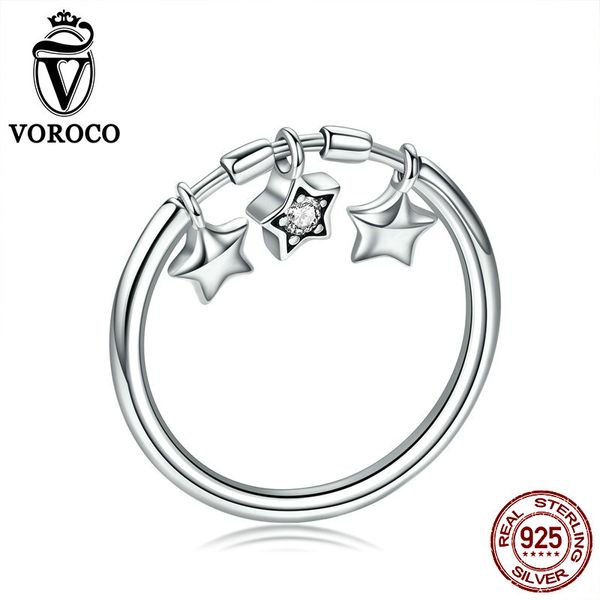 voroco 2019 sell trendy silver ring authentic 925 sterling silver dangle star dazzling finger rings girl jewelry gift bkr406, Golden;silver
voroco 2019 sell trendy silver ring authentic 925 sterling silver dangle star dazzling finger rings girl jewelry gift bkr406, Golden;silver