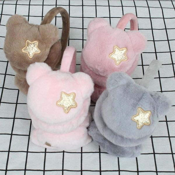 2019 new earcup warm female korean version cute ear cover men's winter plush e-bag folding ear cover, Blue;gray
2019 new earcup warm female korean version cute ear cover men's winter plush e-bag folding ear cover, Blue;gray