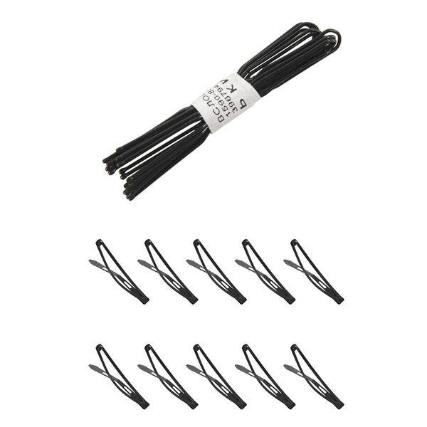 12pcs metal bow prong clamp snap hair clips barrettes 7.7cm long black & 60 pcs metal hair barrette u shape clip, Slivery;white
12pcs metal bow prong clamp snap hair clips barrettes 7.7cm long black & 60 pcs metal hair barrette u shape clip, Slivery;white