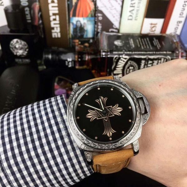 кожаные часы для мужчин автоматические 3 цвета наручные часы 47 мм1, Slivery;brown
кожаные часы для мужчин автоматические 3 цвета наручные часы 47 мм1, Slivery;brown