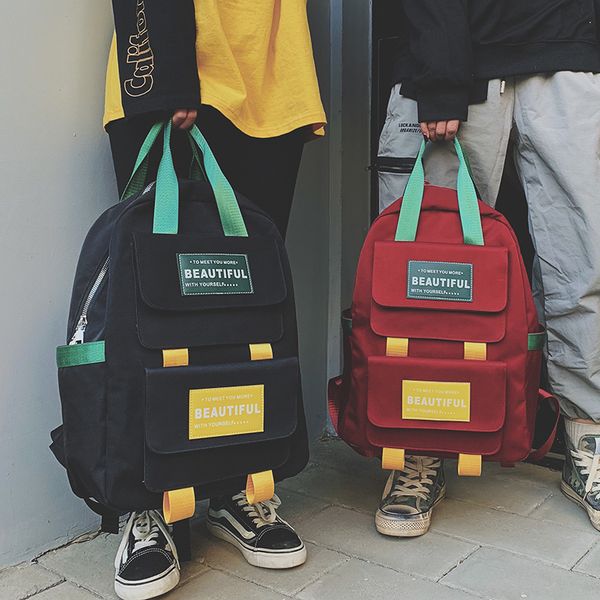 bags for women schoolbag middle school student backpack female 2019 new large capacity computer bag travel backpack
bags for women schoolbag middle school student backpack female 2019 new large capacity computer bag travel backpack