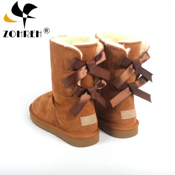 brand women winter mid-calf snow boots with bows ladies genuine cow leather boots fur shoes female ski icing footwear waterproof, Black
brand women winter mid-calf snow boots with bows ladies genuine cow leather boots fur shoes female ski icing footwear waterproof, Black