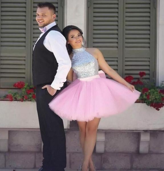 sparkling sequined prom dresses a line short party dress tutu skirt zipper back formal evening dresses homecoming gown dh188, Black
sparkling sequined prom dresses a line short party dress tutu skirt zipper back formal evening dresses homecoming gown dh188, Black