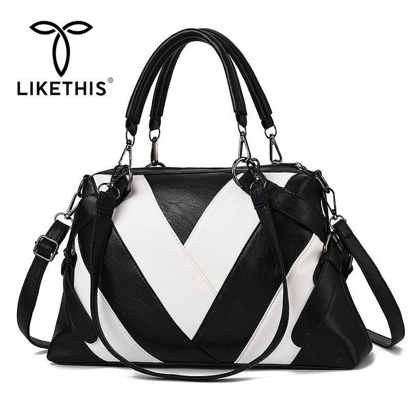 какэто роскошные женщины кожа pu сумка высокого качества contrast дамы сумка tophandle crossbody большие сумки плеча tote
какэто роскошные женщины кожа pu сумка высокого качества contrast дамы сумка tophandle crossbody большие сумки плеча tote