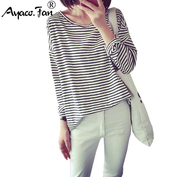 harajuku ulzzang girls stripe printed t-shirts 2019 summer new women casual loose full sleeve tees lady femme plus size, Black
harajuku ulzzang girls stripe printed t-shirts 2019 summer new women casual loose full sleeve tees lady femme plus size, Black