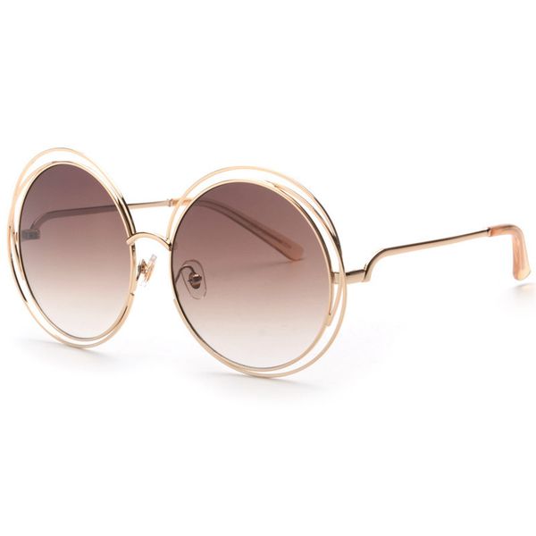 new colors arrived elegant round wire frame coating glasses eyewear vintage fashion sunglasses women brand designer uv400 c19041201, White;black
new colors arrived elegant round wire frame coating glasses eyewear vintage fashion sunglasses women brand designer uv400 c19041201, White;black