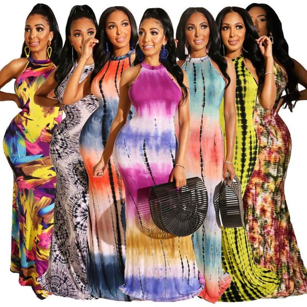 casual dresses summer women tie dye print maxi dress sleeveless hollow out back halter long plus size holiday party boho sundress, Black;gray
casual dresses summer women tie dye print maxi dress sleeveless hollow out back halter long plus size holiday party boho sundress, Black;gray