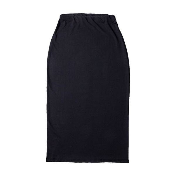 trendy women clothes solid high waist casual pencil stretch bodycon ladies plain plus size polyester skirts one pieces, Black
trendy women clothes solid high waist casual pencil stretch bodycon ladies plain plus size polyester skirts one pieces, Black
