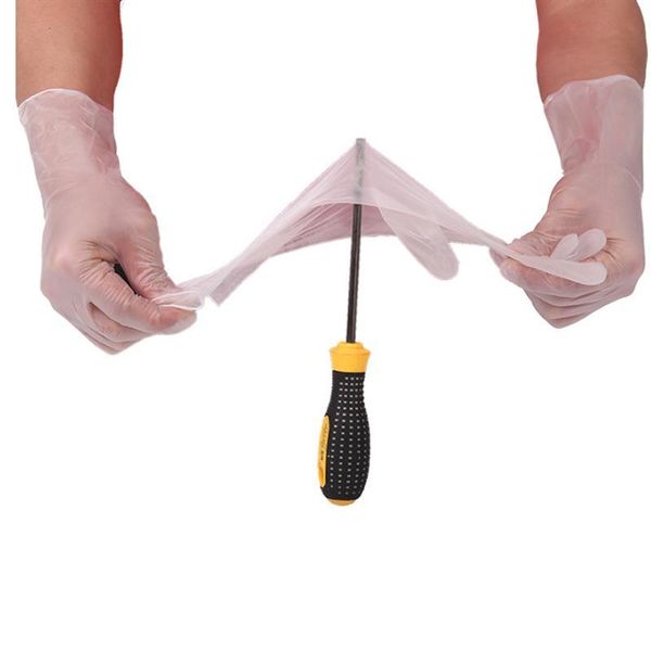 200шт одноразовые перчатки латексная посудомоечная машина / сад / кухня / резиновые очистители перчатки универсальные рабочие перчатки 2 цве