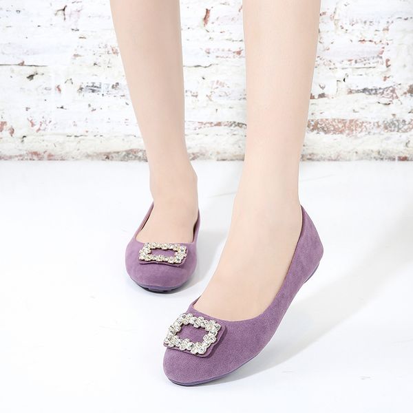 leisure glitter crystal square buckle flats moccasins women round toe slip on loafers comfy suede leather ballet shoes woman 42, Black
leisure glitter crystal square buckle flats moccasins women round toe slip on loafers comfy suede leather ballet shoes woman 42, Black