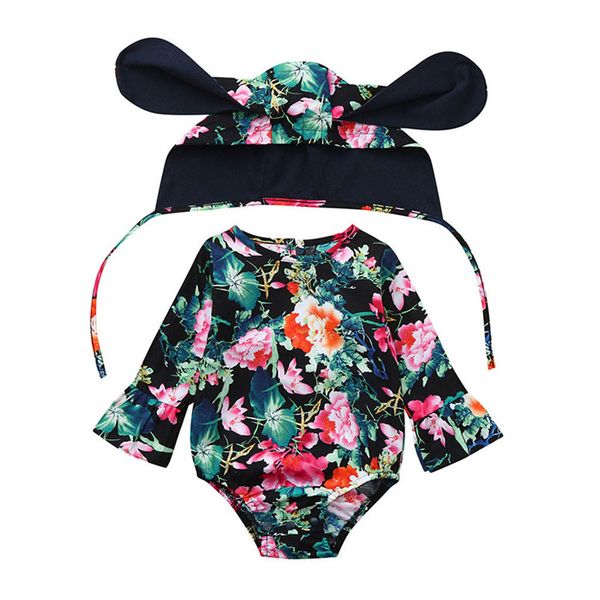 ins baby girl bodysuit with bunny ear cap full flower print o-necks baby long sleeve romper cap set, Blue
ins baby girl bodysuit with bunny ear cap full flower print o-necks baby long sleeve romper cap set, Blue