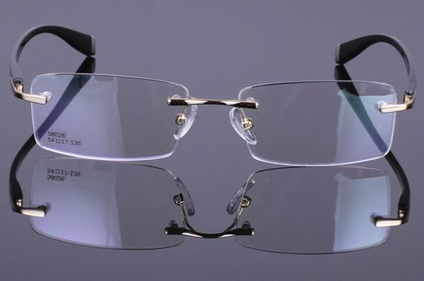luxury-fashion super light optical myopia rimless rectangular frame with tr90 legs 58026 style three colors eyeglasses for men 
luxury-fashion super light optical myopia rimless rectangular frame with tr90 legs 58026 style three colors eyeglasses for men