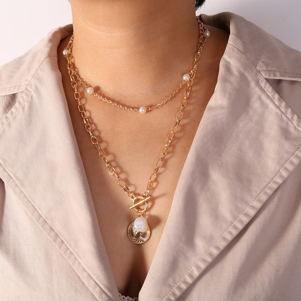 bohemian multi layer imitation pearl tassel choker necklace collar statement pendant necklace for women 2020 fashion jewelry, Golden;silver
bohemian multi layer imitation pearl tassel choker necklace collar statement pendant necklace for women 2020 fashion jewelry, Golden;silver