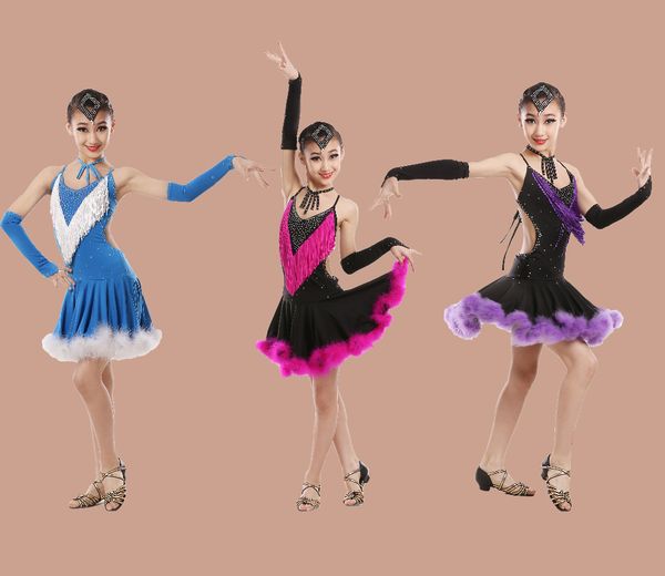 new party girls latin dance skirts autumn dance clothing children's grading clothes girls latin competition clothing, Black;red
new party girls latin dance skirts autumn dance clothing children's grading clothes girls latin competition clothing, Black;red