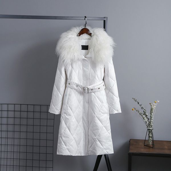 winter fashion brand cloak style fake sheep fur thicker duck down coat female longer fur fluffy warm down parkas with belt wq721, Black
winter fashion brand cloak style fake sheep fur thicker duck down coat female longer fur fluffy warm down parkas with belt wq721, Black