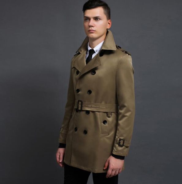 european 2019 new designer slim trench coat men overcoat long sleeve mens clothing business outerwear spring autumn s - 6xl, Tan;black
european 2019 new designer slim trench coat men overcoat long sleeve mens clothing business outerwear spring autumn s - 6xl, Tan;black