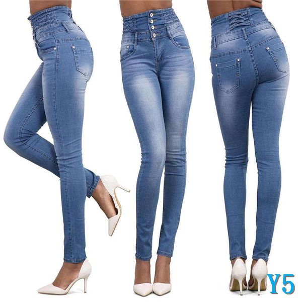 autumn women jeans plus size high waist pants slim stretch casual trousers for woman blue party club women clothing wholesaley5
autumn women jeans plus size high waist pants slim stretch casual trousers for woman blue party club women clothing wholesaley5