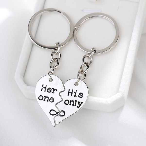 1 pair love heart lock keychains for women men keychain car key ring bag trinkets lover couples valentine's day gifts jewelry, Silver
1 pair love heart lock keychains for women men keychain car key ring bag trinkets lover couples valentine's day gifts jewelry, Silver