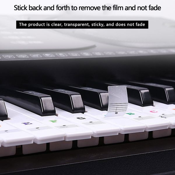пианино наклейки transparent piano keyboard стикера 37/49/54 ключ электронная клавиатура 88 key piano посох примечание наклейка для белых кл
пианино наклейки transparent piano keyboard стикера 37/49/54 ключ электронная клавиатура 88 key piano посох примечание наклейка для белых кл