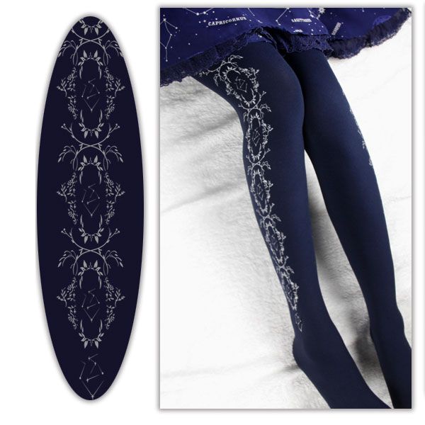 branded constellation light and vines printed lolita pantyhose 120d velvet tights by yidhra beautiful men's socks supplies, Black;white
branded constellation light and vines printed lolita pantyhose 120d velvet tights by yidhra beautiful men's socks supplies, Black;white