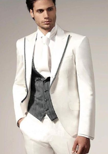 новый тонкий fit one button ivory wedding groom tuxedos пик нагрудные groomsmen мужские костюмы пром blazer (куртка + брюки + жилет + галсту, Black;gray
новый тонкий fit one button ivory wedding groom tuxedos пик нагрудные groomsmen мужские костюмы пром blazer (куртка + брюки + жилет + галсту, Black;gray