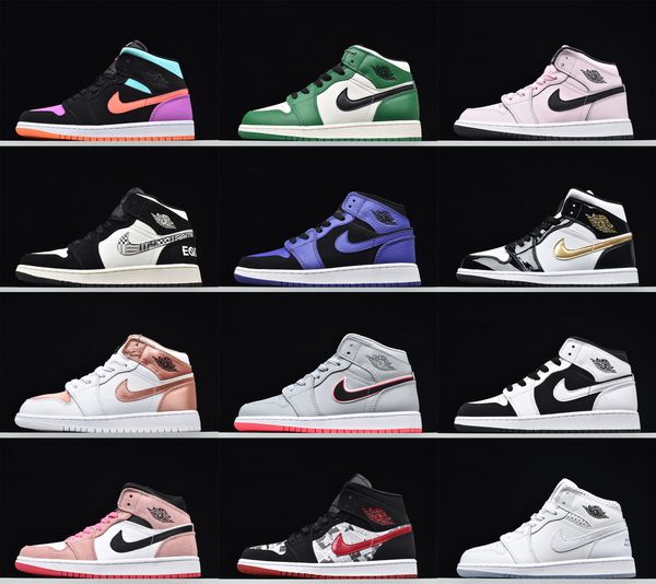 2020 новый высокий OG Jumpman дизайнерские кроссовки роскошные мужские женские Air Jordan 1 баскетбольная обувь спортивные воздушные кроссовки с коробкой
2020 новый высокий OG Jumpman дизайнерские кроссовки роскошные мужские женские Air Jordan 1 баскетбольная обувь спортивные воздушные кроссовки с коробкой