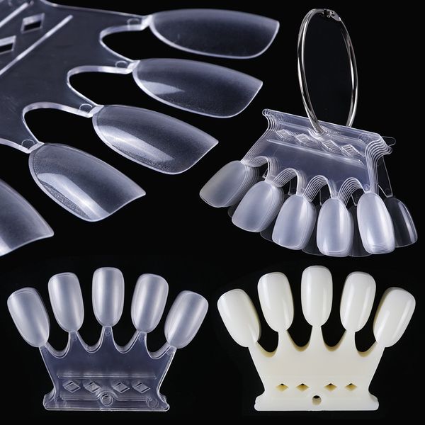 50pcs fake transparent nail tips coronal natural false nail art show palette gel polishing manicure practice tools una
50pcs fake transparent nail tips coronal natural false nail art show palette gel polishing manicure practice tools una