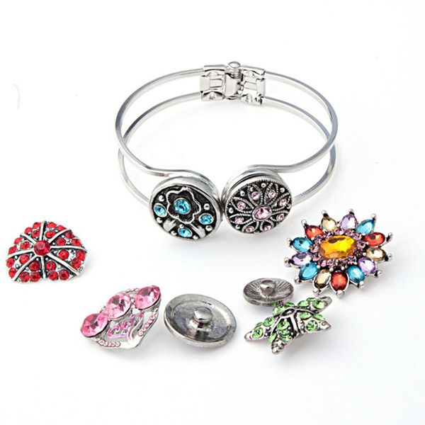 wholesale 3 colors vintage 043 18mm snap button bracelet bangle interchangeable charm jewelry for women men gift, Golden;silver
wholesale 3 colors vintage 043 18mm snap button bracelet bangle interchangeable charm jewelry for women men gift, Golden;silver