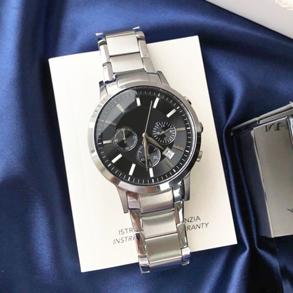 luxury man watch stainless steel auto date classic men watch quartz classic business clock drop shipping japan movement, Slivery;brown
luxury man watch stainless steel auto date classic men watch quartz classic business clock drop shipping japan movement, Slivery;brown