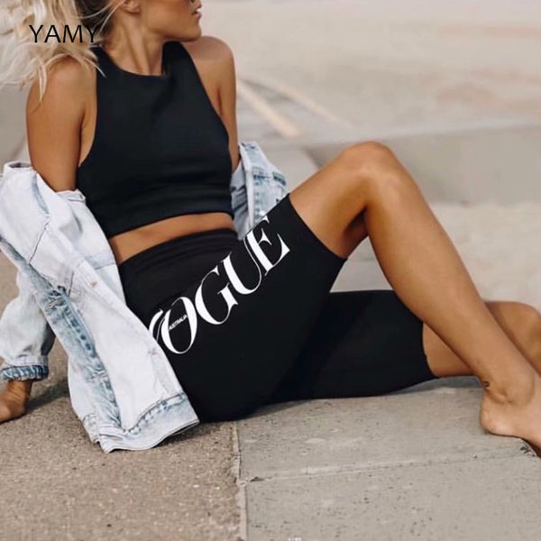 vogue print womens summer biker shorts high waist reflective fitness gym shorts skinny female short streetwear, White;black
vogue print womens summer biker shorts high waist reflective fitness gym shorts skinny female short streetwear, White;black