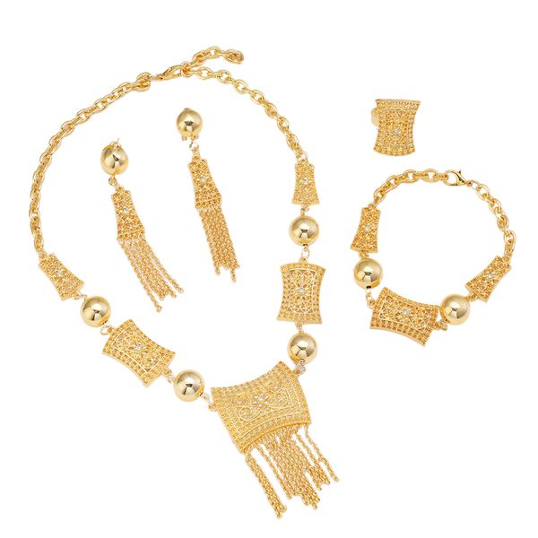 new arrival african dubai gold bride jewelry set 24k gold ethiopian middle easter india tassel pendant jewelry set, Black
new arrival african dubai gold bride jewelry set 24k gold ethiopian middle easter india tassel pendant jewelry set, Black