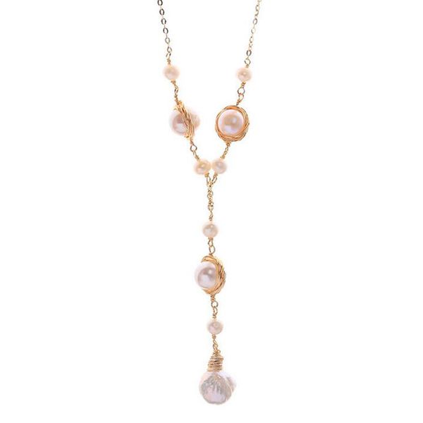 freshwater pearl pendant necklace fashion women temperament female necklaces choker chain collar bib elegant jewelry party gifts, Golden;silver
freshwater pearl pendant necklace fashion women temperament female necklaces choker chain collar bib elegant jewelry party gifts, Golden;silver