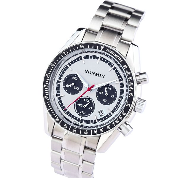 men's fashion quartz calendar watch luxury sports men's leisure watch, Slivery;brown
men's fashion quartz calendar watch luxury sports men's leisure watch, Slivery;brown