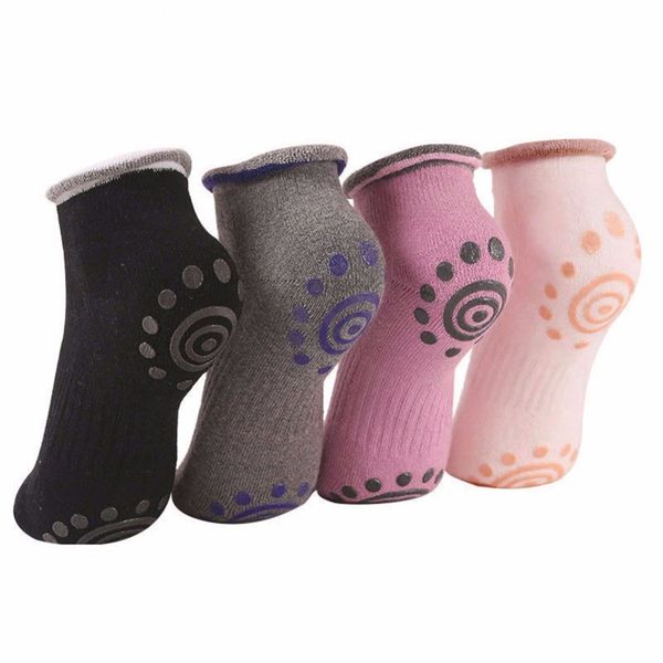 4 pair/lot women yoga socks with grips breathable anti-friction anti skid massage floor socks for pilates gym fitness ballet, Black
4 pair/lot women yoga socks with grips breathable anti-friction anti skid massage floor socks for pilates gym fitness ballet, Black