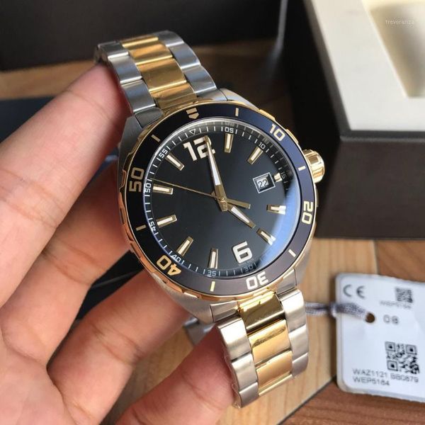 men watches quartz movement 316l band men waterproof wristwatches sapphire crystal men 41mm luminous watches1, Slivery;brown
men watches quartz movement 316l band men waterproof wristwatches sapphire crystal men 41mm luminous watches1, Slivery;brown