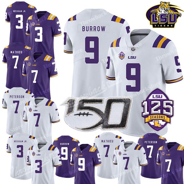 NCAA LSU Tigers #3 Odell Beckham Jr. Hot Sell Jersey 7 Leonard Fournette Tyrann Mathieu Patrick Peterson 5 Guice 150th Football Jerseys
NCAA LSU Tigers #3 Odell Beckham Jr. Hot Sell Jersey 7 Leonard Fournette Tyrann Mathieu Patrick Peterson 5 Guice 150th Football Jerseys