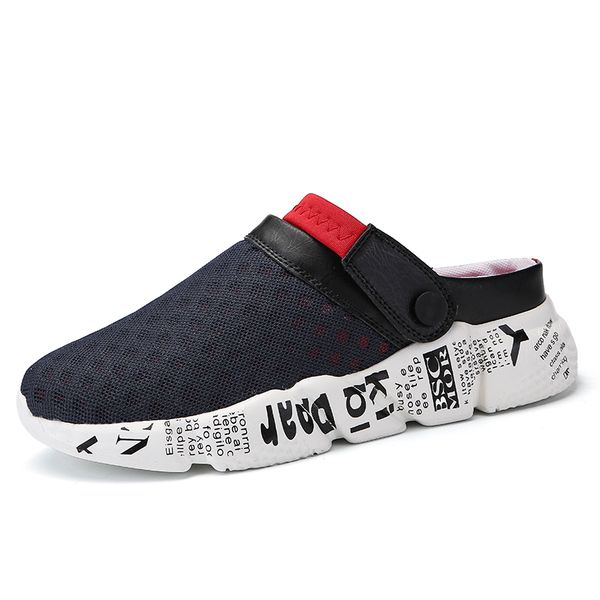 men sandals slip-on bird's nest shoes crocse water breathable light jogging sneakers casual beach slippers men sandals, Black
men sandals slip-on bird's nest shoes crocse water breathable light jogging sneakers casual beach slippers men sandals, Black