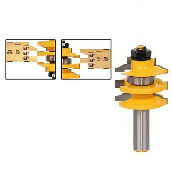 ogee stacked rail and stile router bit 1/2'' shank wood milling cutter diy wood tools for wooden door window flooring
ogee stacked rail and stile router bit 1/2'' shank wood milling cutter diy wood tools for wooden door window flooring