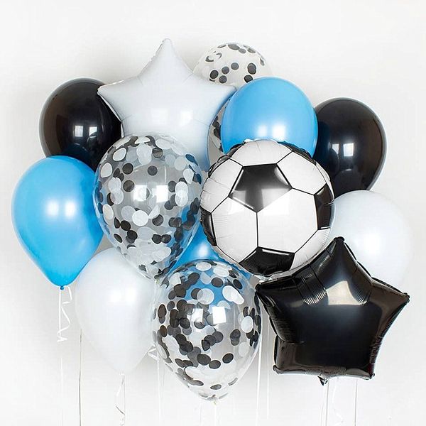 1set soccer football latex balloons theme 12inch helium latex boy party decoration black green 18inch football supplies toys
1set soccer football latex balloons theme 12inch helium latex boy party decoration black green 18inch football supplies toys