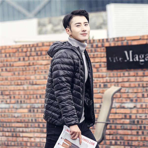 winter siyu 2019 men's new style lightweight down jacket men's hooded winter coat plus-sized wear, Black
winter siyu 2019 men's new style lightweight down jacket men's hooded winter coat plus-sized wear, Black