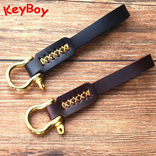genuine leather keychain brass vachette clasp rings buckle handmade sewing stitches vintage car key chain hanging jewelry, Silver
genuine leather keychain brass vachette clasp rings buckle handmade sewing stitches vintage car key chain hanging jewelry, Silver