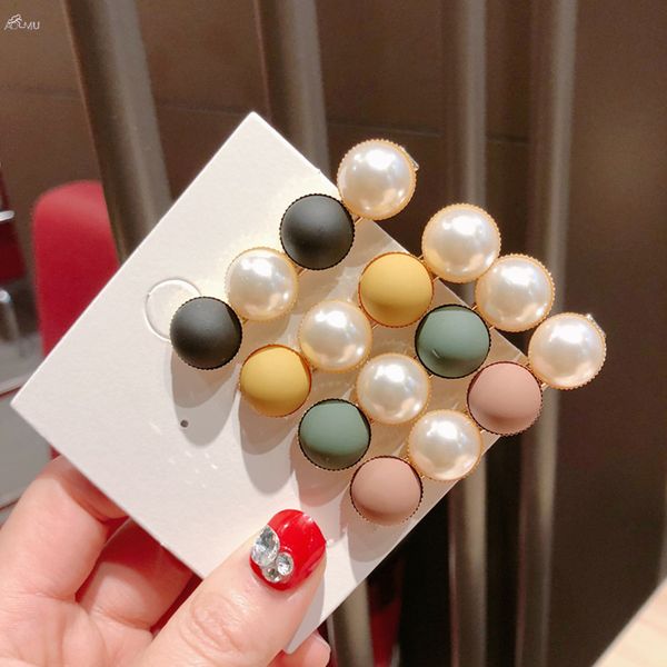 aomu 1pc spring candy scrub bead hairpins hair accessories hit color imitiation pearl hair clips barrettes women hairgrip, Golden;white
aomu 1pc spring candy scrub bead hairpins hair accessories hit color imitiation pearl hair clips barrettes women hairgrip, Golden;white
