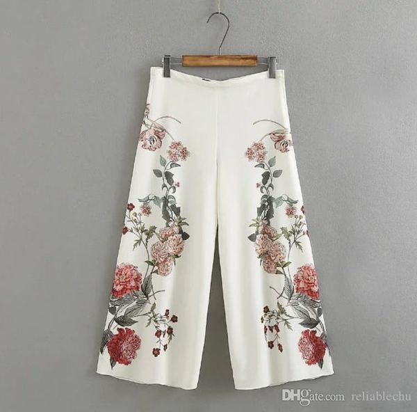 peony wide leg pant 2019 spring new women's lazy wind symmetrical flower print casual wide leg pants trousers women 4784, Black;white
peony wide leg pant 2019 spring new women's lazy wind symmetrical flower print casual wide leg pants trousers women 4784, Black;white