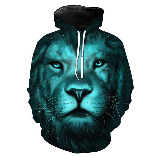 NEW ARRIVAL Lion Head Pattern 3D Printing Stereo Paste Bag Casual Hoodie for Young Men Designer Hoodies Fashion Hipster Hoodies
NEW ARRIVAL Lion Head Pattern 3D Printing Stereo Paste Bag Casual Hoodie for Young Men Designer Hoodies Fashion Hipster Hoodies