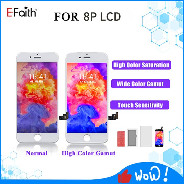 efaith perfect high color gamut quality lcd display for iphone 8p touch screen phone replacements parts 1 year warranty
efaith perfect high color gamut quality lcd display for iphone 8p touch screen phone replacements parts 1 year warranty