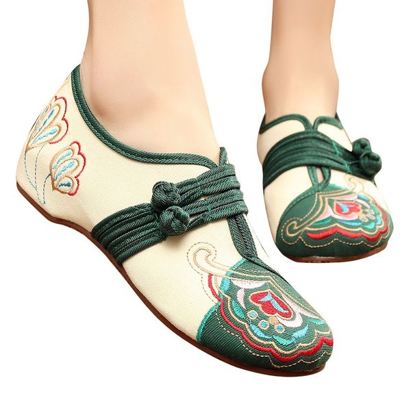 embroidery chinese style fabric sandals buckle women's shoes cotton double buckles old beijing flats vintage casual shoes, Black
embroidery chinese style fabric sandals buckle women's shoes cotton double buckles old beijing flats vintage casual shoes, Black