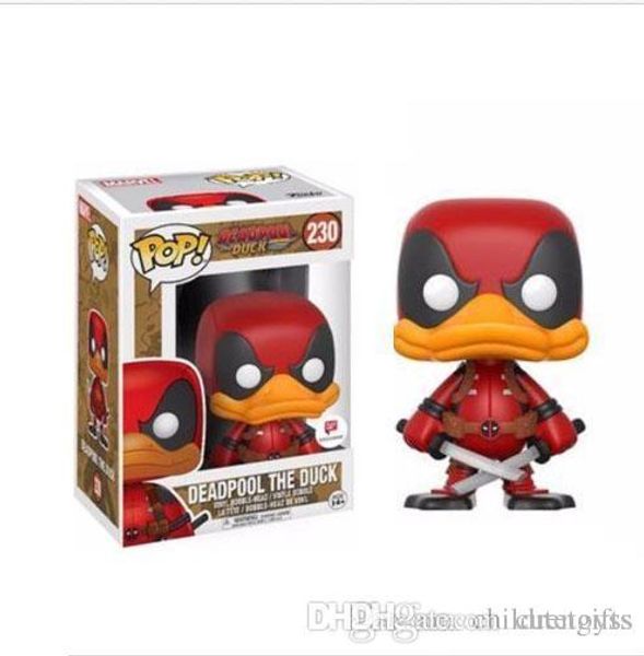 wholesale funko pop the deadpool cos the duckvinyl action figure with box gift toy good quality
wholesale funko pop the deadpool cos the duckvinyl action figure with box gift toy good quality
