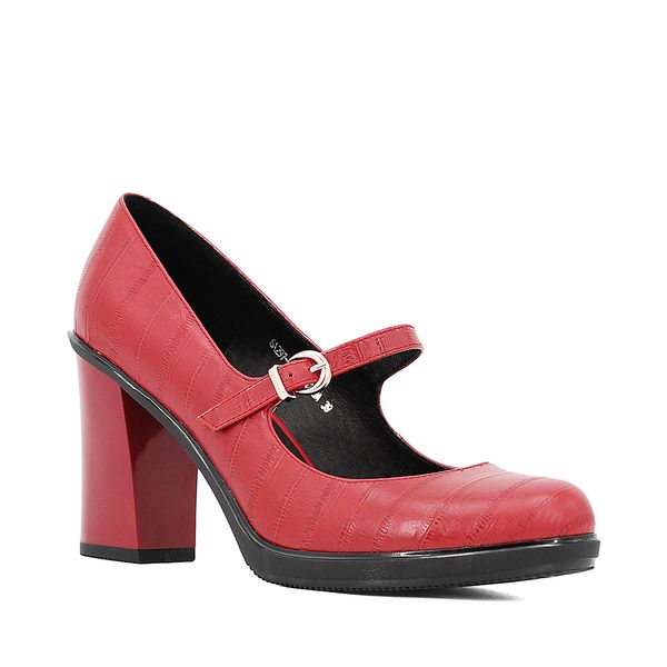 sophitina brand genuine leather pumps buckle strap comfortable thick high heel shoes retro round toe handmade party shoes d012, Black
sophitina brand genuine leather pumps buckle strap comfortable thick high heel shoes retro round toe handmade party shoes d012, Black